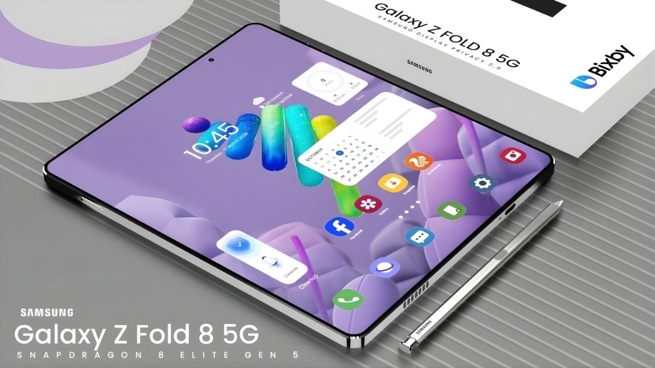 Samsung Galaxy Z Fold 8 5G: el smartphone plegable premium con Snapdragon 8 Elite Gen 5 y cámara de 200 MP que sorprende en 2026