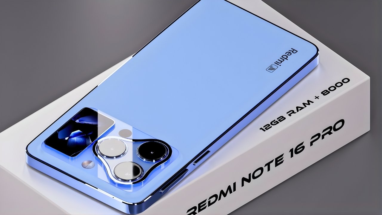 Redmi Note 16 Pro 5G: el nuevo smartphone con pantalla 4K, batería de 8000 mAh y 12 GB de RAM que sorprende con su diseño oficial en 2026